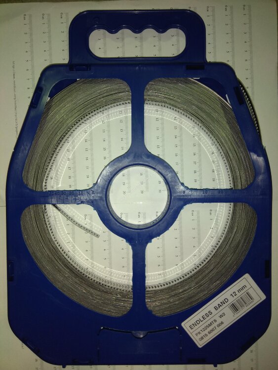 Перфорированная лента SERRATUB KIT 25m (12mm) W2